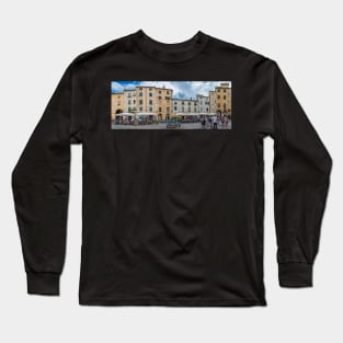 The Piazza of Lucca Italy Long Sleeve T-Shirt